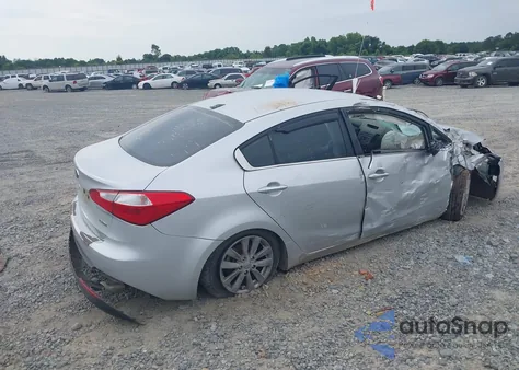 2015 Kia Forte Ex из США, поврежденный, VIN KNAFX4A81F5379195